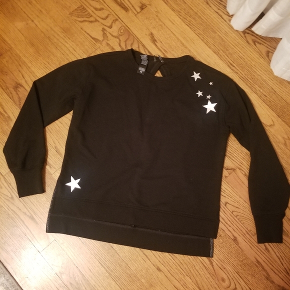 Victoria Secret black sweater with stars - Picture 7 of 8